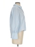 Halogen Blue Long Sleeve Blouse Size S - photo 4