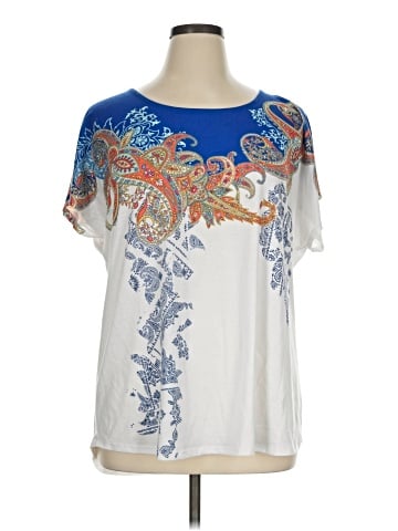 Zenergy by Chico's Short Sleeve T-Shirt (view 1)