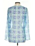 Limited America 100% Polyester Blue Long Sleeve Blouse Size S - photo 2