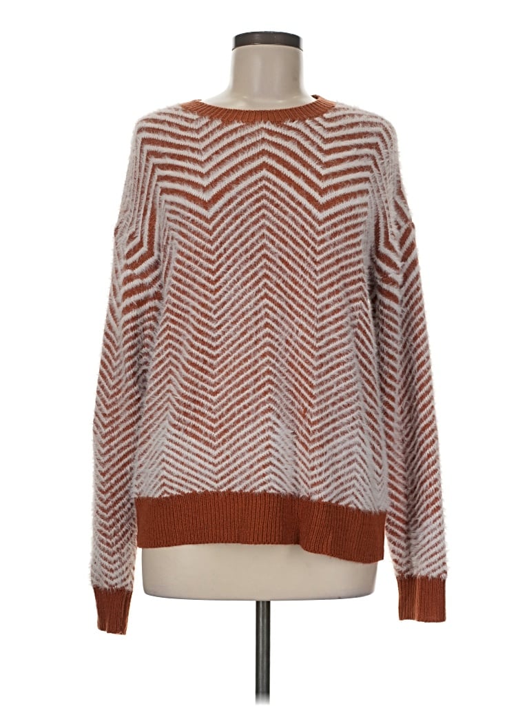 Pre-owned Unbranded Pullover Sweater In Brown