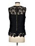 NANETTE Nanette Lepore 100% Polyester Black Sleeveless Blouse Size S - photo 2