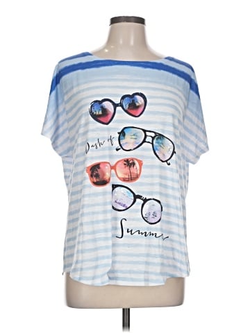 Zenergy by Chico's Short Sleeve T-Shirt (view 1)