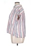 Orvis Stripes Pink Short Sleeve Blouse Size XL - photo 5
