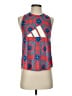 Adidas 100% Polyester Red Tank Top Size S - photo 1