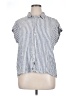 Orvis Stripes Blue Sleeveless Button-Down Shirt Size XL - photo 1