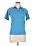 The North Face 100% Polyester Blue Short Sleeve Polo Size L - photo 1