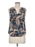 Renee C. Blue Sleeveless Blouse Size M (estimated) - photo 1