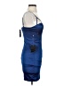 Bebe Blue Cocktail Dress Size 2 - photo 4