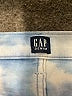 Gap Tie-dye Blue Denim Shorts Size 10 - 30 - photo 3