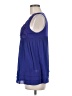 ECI 100% Polyester Purple Sleeveless Blouse Size M - photo 5
