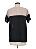 Collective Concepts 100% Polyester Black Short Sleeve Top Size M - photo 2