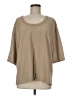 Zara Tan 3/4 Sleeve T-Shirt Size M - photo 1