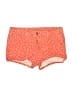 Splendid Polka Dots Orange Shorts Size 8 - photo 1