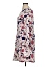 Catherine Malandrino Print Ivory Casual Dress Size 1X - photo 5