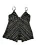 Miraclesuit Tweed Black Swimsuit Top Size 16 - photo 1
