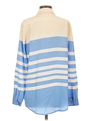 Equipment Long Sleeve Silk Top (view 2)