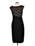 Connected Apparel Black Cocktail Dress Size 12 (estimated) - photo 2