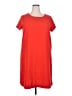 Chelsea28 Solid Red Casual Dress Size XXL - photo 1