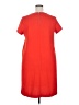 Chelsea28 Solid Red Casual Dress Size XXL - photo 2