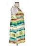 Mudd Tie-dye Green Casual Dress Size XL - photo 4