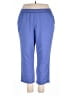 Alfred Dunner Solid Blue Active Pants Size 2X - photo 1