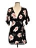 Lulus 100% Rayon Floral Black Casual Dress Size L - photo 1