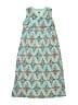 Tea Print Teal Dress Size 6 - photo 1