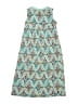 Tea Print Teal Dress Size 6 - photo 2