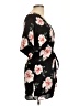 Lulus 100% Rayon Floral Black Casual Dress Size L - photo 4