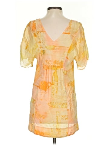 Maeve Short Sleeve Silk Top (view 2)