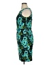 Evan Picone Print Teal Cocktail Dress Size 14 - photo 5
