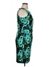 Evan Picone Print Teal Cocktail Dress Size 14 - photo 4