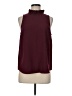 J.Crew Burgundy Sleeveless Blouse Size M - photo 1