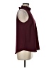 J.Crew Burgundy Sleeveless Blouse Size M - photo 4