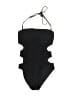 Soluna Solid Black One Piece Swimsuit Size S - photo 1