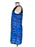 Influence 100% Polyester Graphic Blue Cocktail Dress Size 8 - photo 5