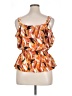 Sweet Rain Orange Sleeveless Blouse Size XL - photo 2