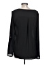 E&M Collection 100% Polyester Black Long Sleeve Blouse Size L - photo 2