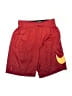 Nike 100% Polyester Graphic Red Athletic Shorts Size S (kids) - photo 1