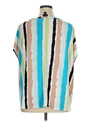 Worthington Short Sleeve Blouse (view 2)