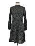 H&M 100% Polyester Paisley Black Casual Dress Size M - photo 1