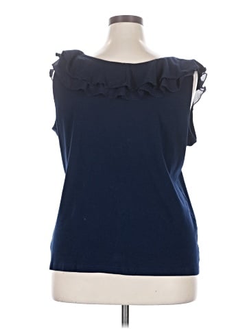Chaps Sleeveless Blouse (view 2)
