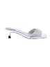 Nine West White Sandals Size 9 1/2 - photo 1