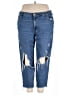 Old Navy Hearts Blue Jeans Size 22 - photo 1