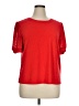 CeCe Red Short Sleeve Top Size XL - photo 1