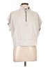 Danskin Gray Short Sleeve Turtleneck Size L - photo 1