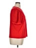CeCe Red Short Sleeve Top Size XL - photo 4
