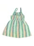 Cat & Jack Stripes Green Dress Size 3T - photo 2