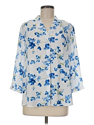Investments 3/4 Sleeve Blouse (view 1)