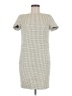 Massimo Dutti Houndstooth Ivory Casual Dress Size 6 - photo 1